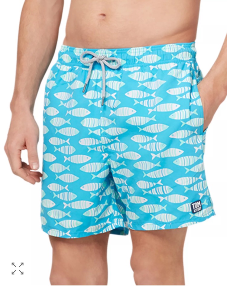 Tom  Teddy Fish Swim Trunk